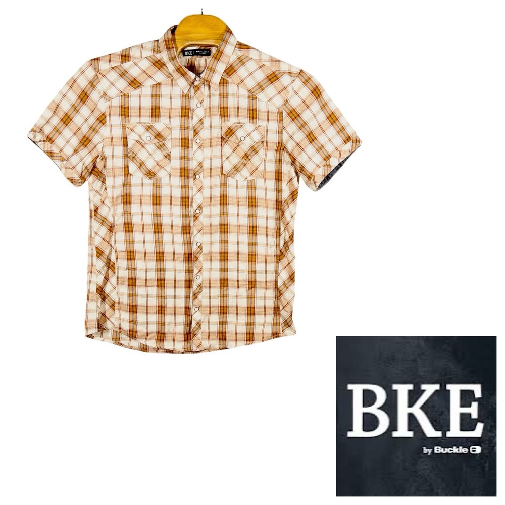 Buckle BKE Western Pearl Snap Shirt Mens‎ XXL Rodeo Cowboy Country